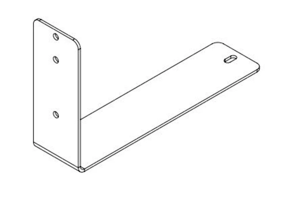 Fits 1984-1989 Dodge W100 Holley Sniper Fuel Tank Mounting Bracket 870022